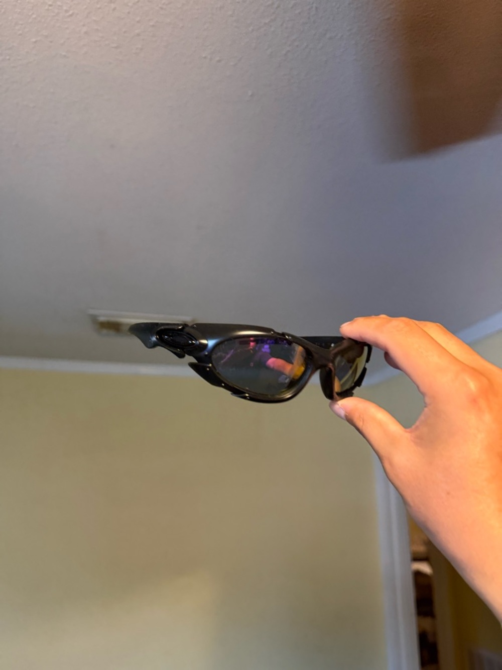 Black Sport Sunglasses with Polarized Lenses Oakleys Oakley